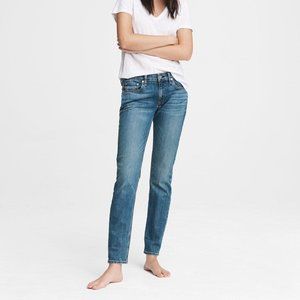 rag & bone Dre Low-Rise Boyfriend Slim Jeans 25